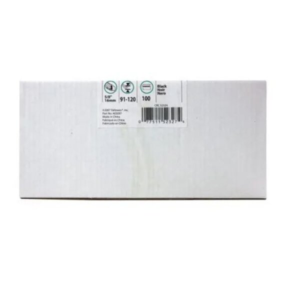 5/8" Black Plastic Binding Combs (100 Pack) - Picture 3 of 9